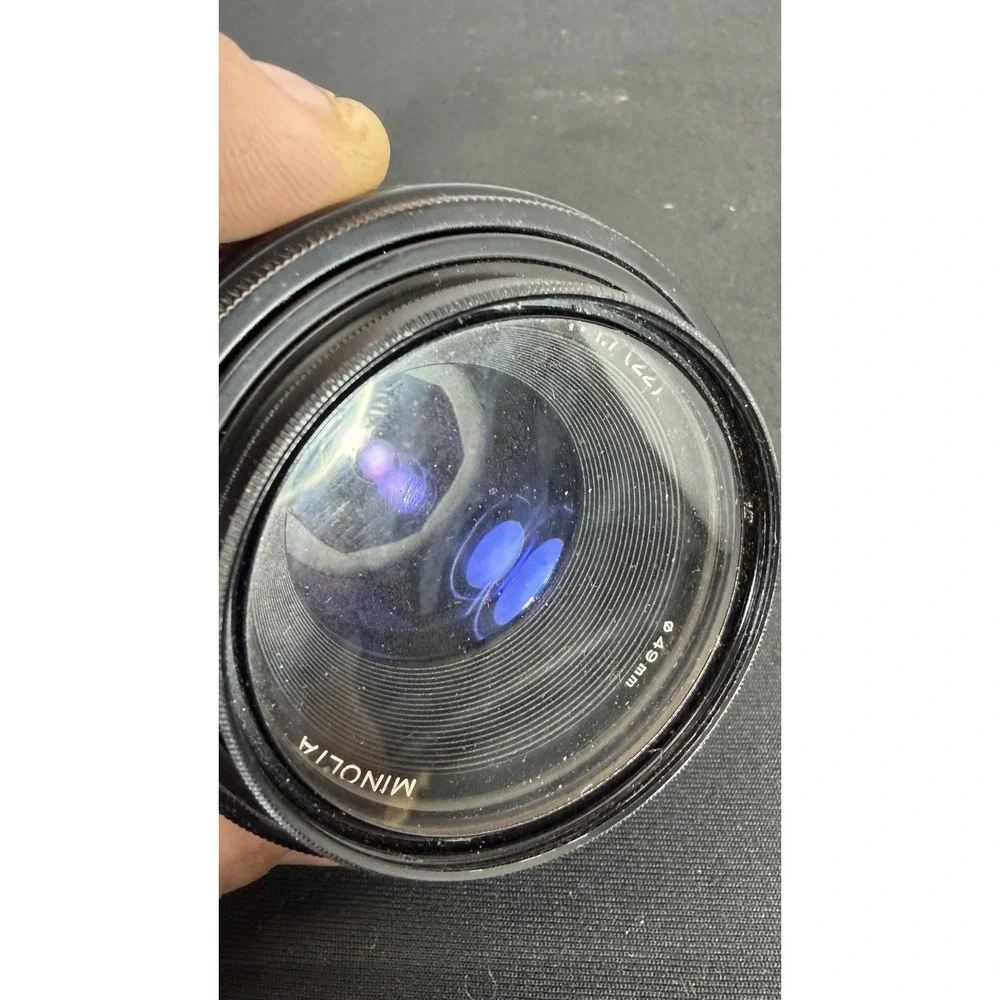 Minolta Maxxum AF Lens Bundle - 50mm Prime & 70-210mm f4 Beercan Zoom Set Hood